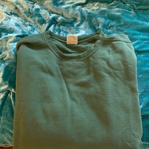 Green comfort colors sweatshirt